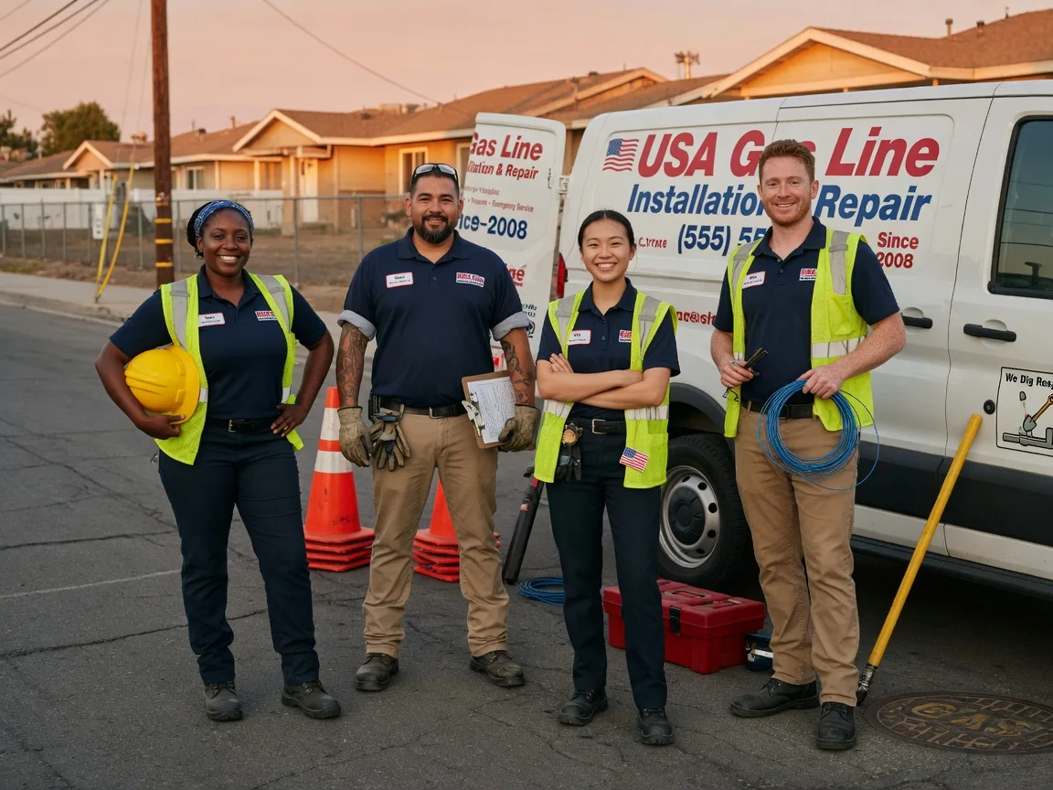 Gas Line Installation company in Petal, MS